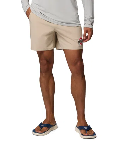 Columbia Men's Terminal Roamer Pull-on Shorts, 6" Inseam In Neutral
