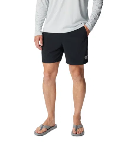 Columbia Men's Terminal Roamer Stretch Shorts In Black