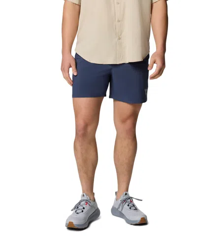 Columbia Men's Terminal Roamer Stretch Shorts In Blue
