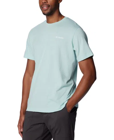 Columbia Men's Thistletown Hills T-shirt In Spray Double Dy