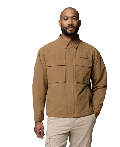 Columbia Men's Timberline Tough Cotton-blend Jacket In Brown