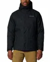 Columbia Logo-print Hooded Jacket In Black