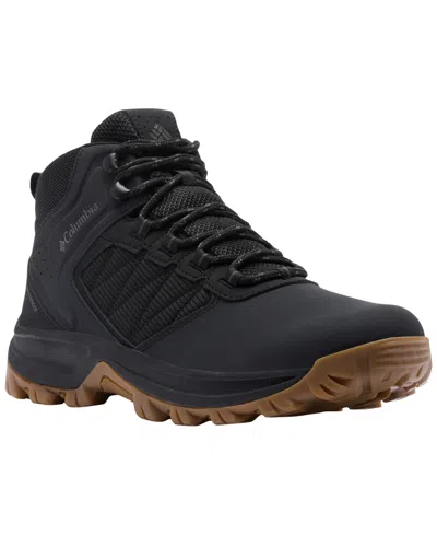 Columbia Men's Transverse Waterproof Hiking Boots In Black