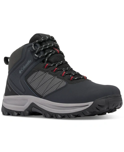 Columbia Men's Transverse Waterproof Hiking Boots In Black,mountain