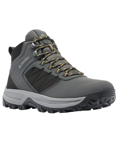 Columbia Men's Transverse Waterproof Hiking Boots In Gray
