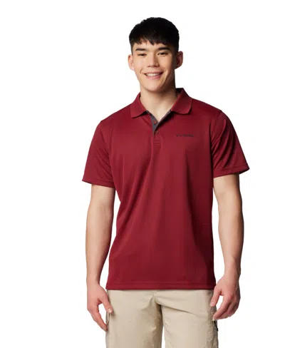 Columbia Men's Utilizer Polo Shirt In Red