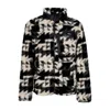 Columbia Men's Winter Pass Print Fleece Full Zip Black Quilted Teddy Bear In Black Quilted