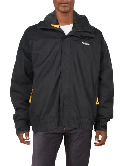 Columbia Mens Breathable Heavy Soft Shell Jacket In Grey