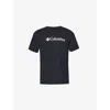 Columbia Basic Logo T Shirt Black In Black