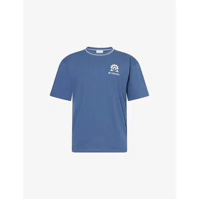 Columbia Mens Dark Mountain Landroamer Crewneck Cotton-jersey T-shirt