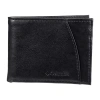 Columbia Mens Extra Capacity Rfid Blocking Bifold Wallet In Black