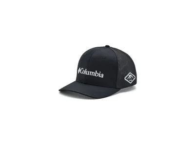 Columbia Mesh Ball Cap Caps Black/white: Xxl (7 3/8-8)