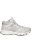 Columbia Mesh-panel Hiking Boots In Gray