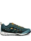 Columbia Mesh-panelled Lace-up Sneakers In Green