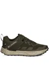 Columbia Mesh-panelled Trail Running Low-top Sneakers In Green