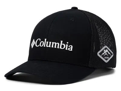 Columbia Meshtm Ballcap Caps Black/white: Sm/md (6 5/8-7)