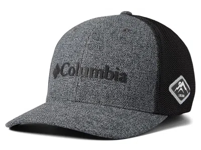 Columbia Meshtm Ballcap Caps Grill Heather/black: Sm/md (6 5/8-7) In Gray