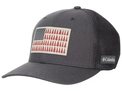 Columbia Meshtm Tree Flag Ball Cap Caps Shark/shark: Sm/md (6 5/8-7) In Pink