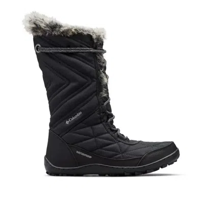 Columbia Minx Mid Iii Boots Women's Black Faux Fur Omni-heat Waterproof Jobb1755