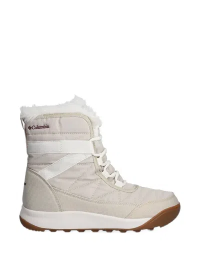 Columbia Minx Shorty Iv Quilted Faux-fur Boots In White