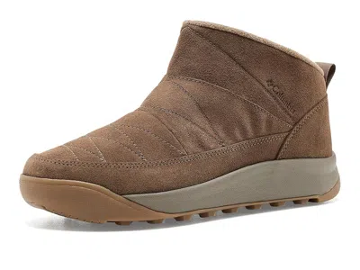 Columbia Minx Xtra Shorty Suede Women's Snow Shoes Dark Truffle/wet Sand: 7 D - Wide