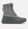 Columbia Moritza Shield 2053391-342 Women 5.5 Gray Fleece Lined Snow Boot Rock51 In Gray