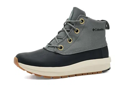Columbia Moritza Shield Women's Cold Weather Boots Sedona Sage/black: 6 B - Medium, Leather In Gray