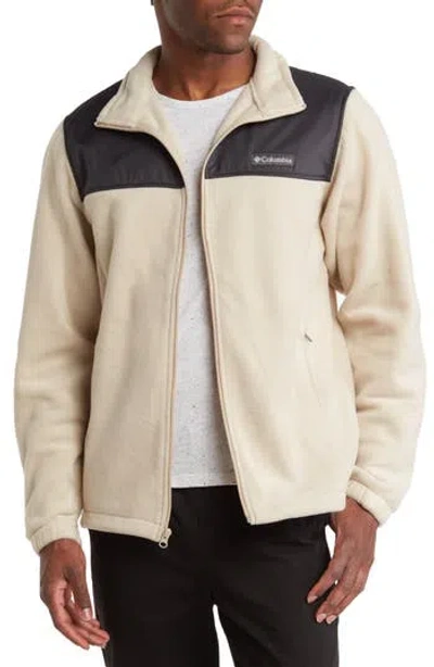 Columbia Mount Grant Tech Full Zip Jacket In Ancient Fossil/shark