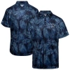 Columbia Men's Navy Dallas Cowboys Pfg Super Terminal Tackle Omni-shade Polo In Navy