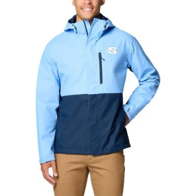 Columbia Men's Navy North Carolina Tar Heels Field Bound Omni-tech Full-zip Jacket