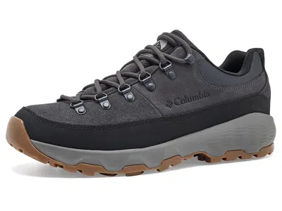 Columbia Newton Alpine Low Men's Shoes Shark/titanium Ii: 7.5 D - Medium In Multi