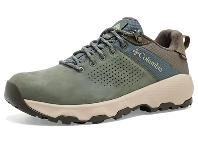 Columbia Newton Nimble Leather Women's Shoes Sedona Sage/ancient Fossil: 8.5 B - Medium In Brown