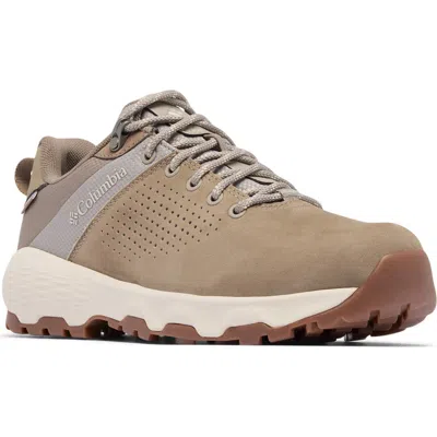 Columbia Newton Nimble Waterproof Hiking Sneaker In Brown
