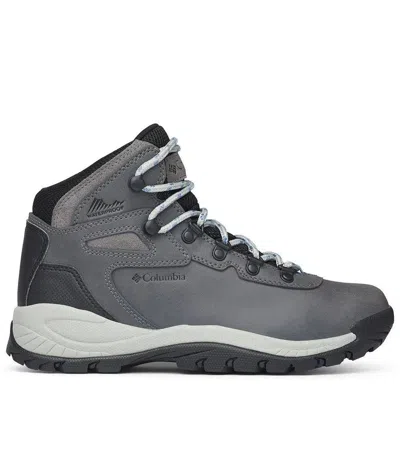 Columbia Newton Ridge Plus Bl3783-052 Womens Gray Waterproof Hiking Boots Tf8432 In Multi