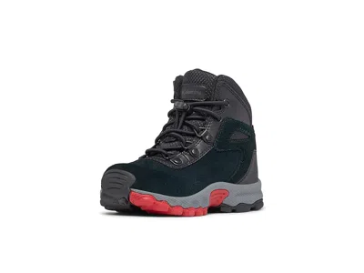 Columbia Newton Ridgetm Amped (toddler/little Kid/big Kid) Kid's Shoes Black/mountain Red : 1 Little Kid M, L
