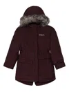 Columbia Nordic Strider™ Ii Hooded Jacket In Burgundy