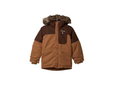 Columbia Nordic Stridertm Ii Jacket (little Kid/big Kid) Boy's Coat Camel Brown/tobacco : 2xs (4-5 Little Kid