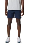 Columbia Omni-shade Rapid Creek Ii Shorts In Collegiate Navy