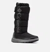 Columbia Paninaro Omni-heat 1917951-010 Women's Black Tall Snow Boots Jobb1322 In Black