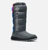 Columbia Paninaro Omni-heat Ski Boots Women's Graphite Waterproof Jobb1771 In Gray
