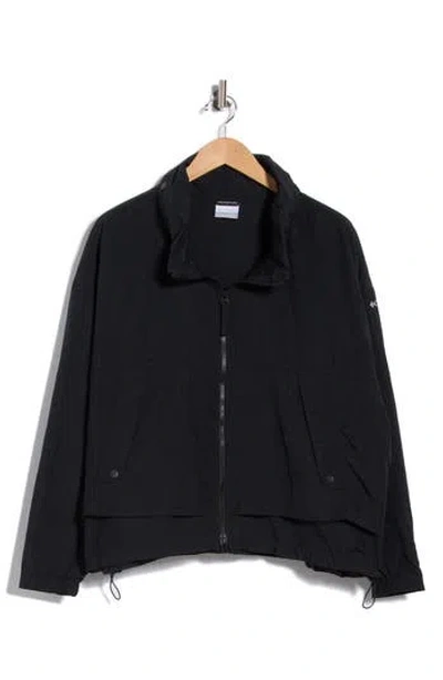 Columbia Paracutie Ii Windbreaker In Black