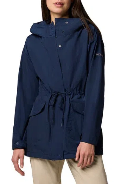 Columbia Pardon My Hooded Jacket In Blue