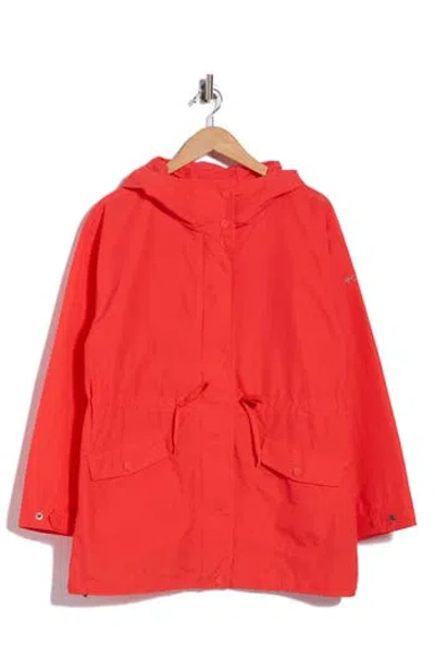 Columbia Pardon My Hooded Jacket In Red