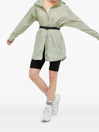 Columbia Parkette™ Hooded Belted Jacket In Green