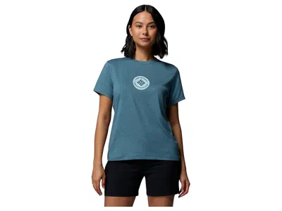 Columbia Parsons Point Short Sleeve Graphic T-shirts In Blue