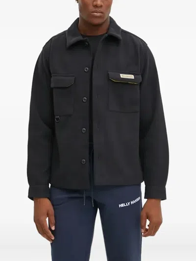Columbia Patch-pocket Shirt Jacket In Black