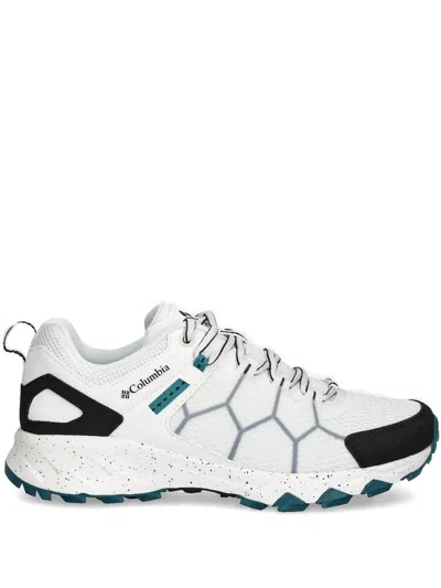 Columbia Peakfreak™ Hexagon-patterned Lace-up Footwear In White