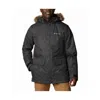 COLUMBIA PENNS CREEK II WM0945-009 PARKA JACKET MEN BLACK HOODED FULL ZIP CLO761
