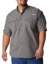 Columbia Men's Bahama Ii Long Sleeve Shirt In City Grey