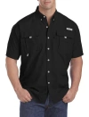 Columbia Pfg Bahama Ii Short-sleeve Sport Shirt In Black
